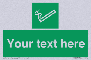 Custom E-Cigarettes/Vaping Permited Sign